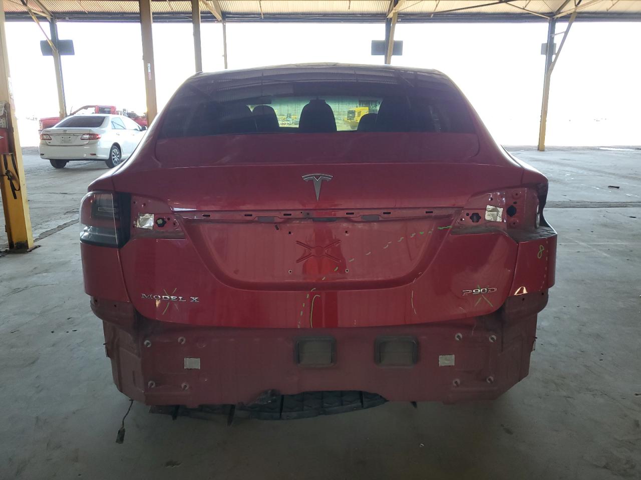 2016 Tesla Model X VIN: 5YJXCAE41GF000463 Lot: 60854485