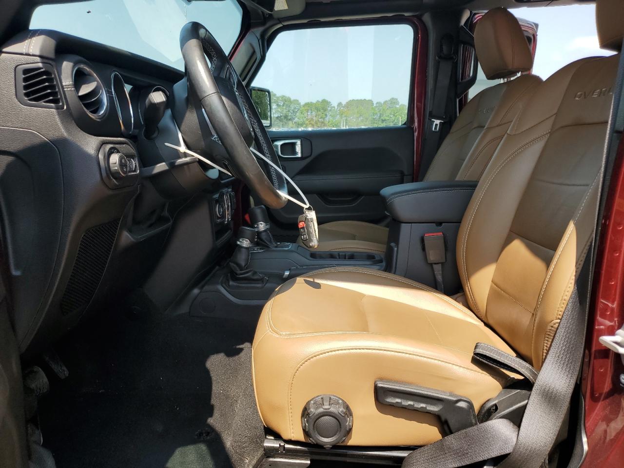 2021 Jeep Gladiator Overland VIN: 1C6HJTFG4ML525371 Lot: 62309525