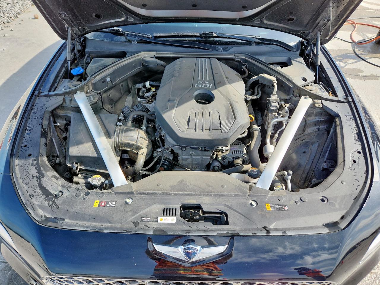 2022 Genesis G70 Base VIN: KMTG34TA6NU092413 Lot: 61792255