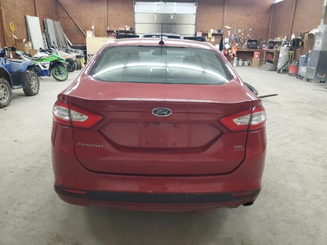 Sedans FORD FUSION 2015 Red