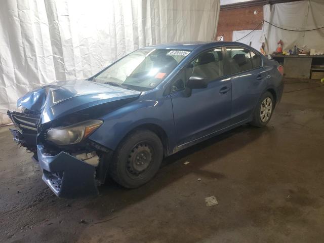  SUBARU IMPREZA 2016 Blue
