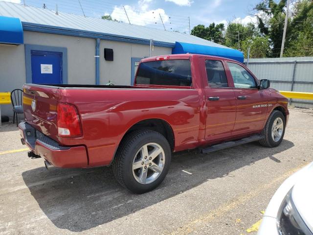  DODGE RAM 1500 2012 Бургунди