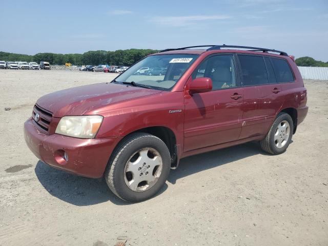 2004 TOYOTA HIGHLANDER    for sale at Copart MA - FREETOWN
