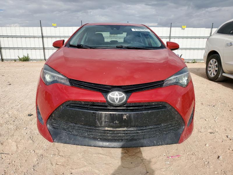  TOYOTA COROLLA 2019 Красный