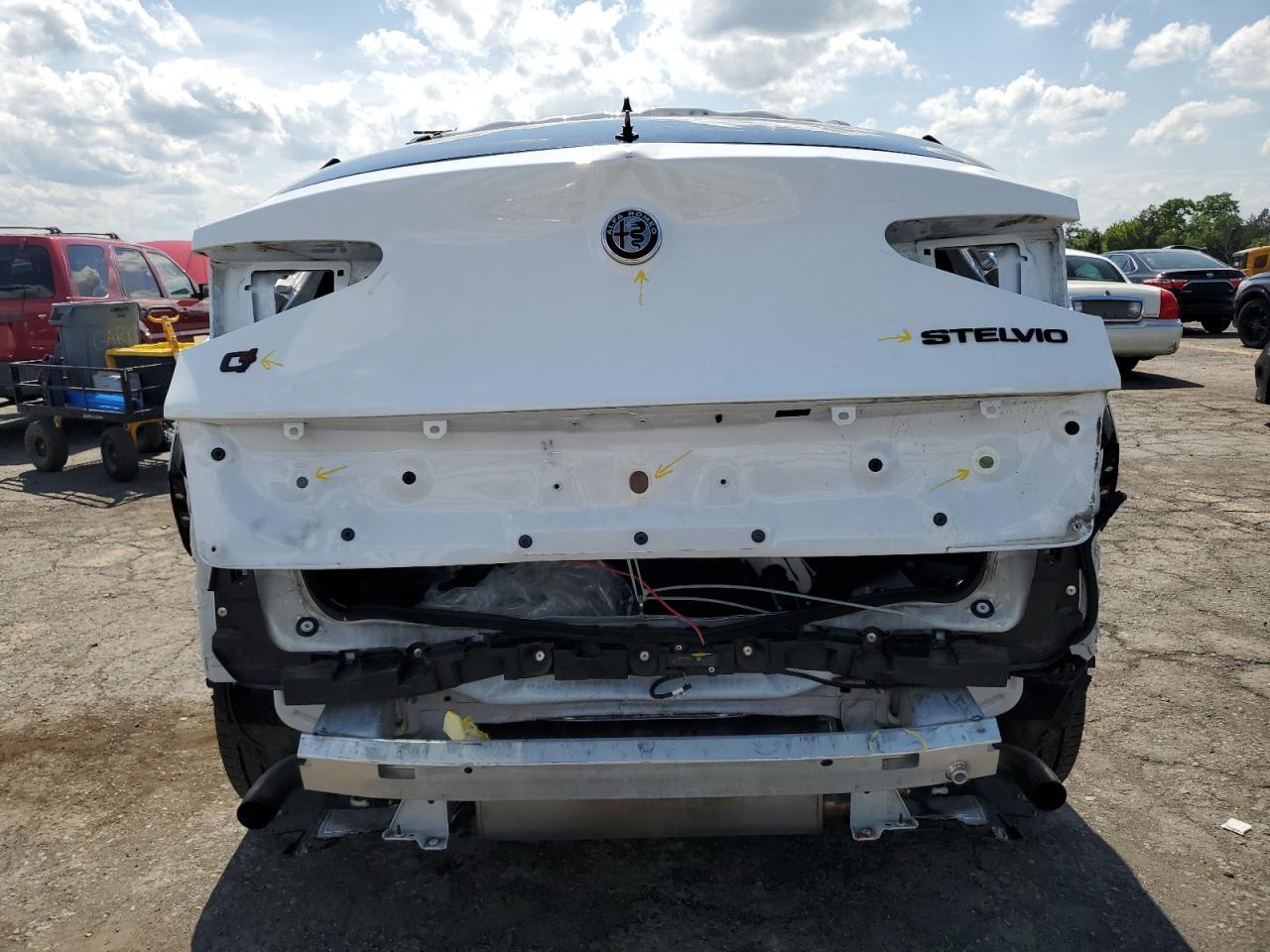 2023 Alfa Romeo Stelvio Ti VIN: ZASPAKBNXP7D54942 Lot: 60809075