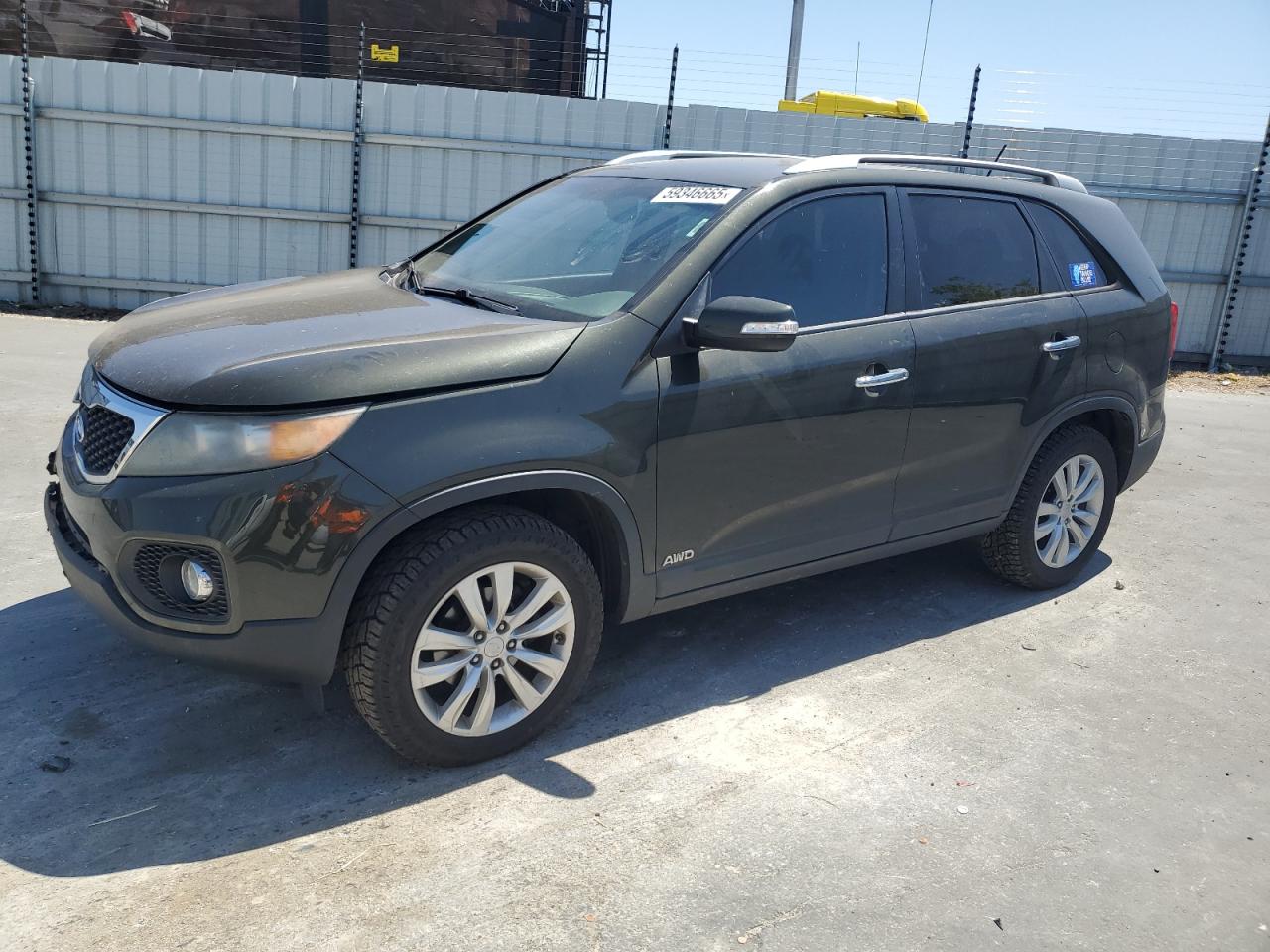 2011 Kia Sorento Base продається в Antelope, CA - Front End