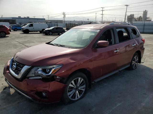  NISSAN PATHFINDER 2017 Red