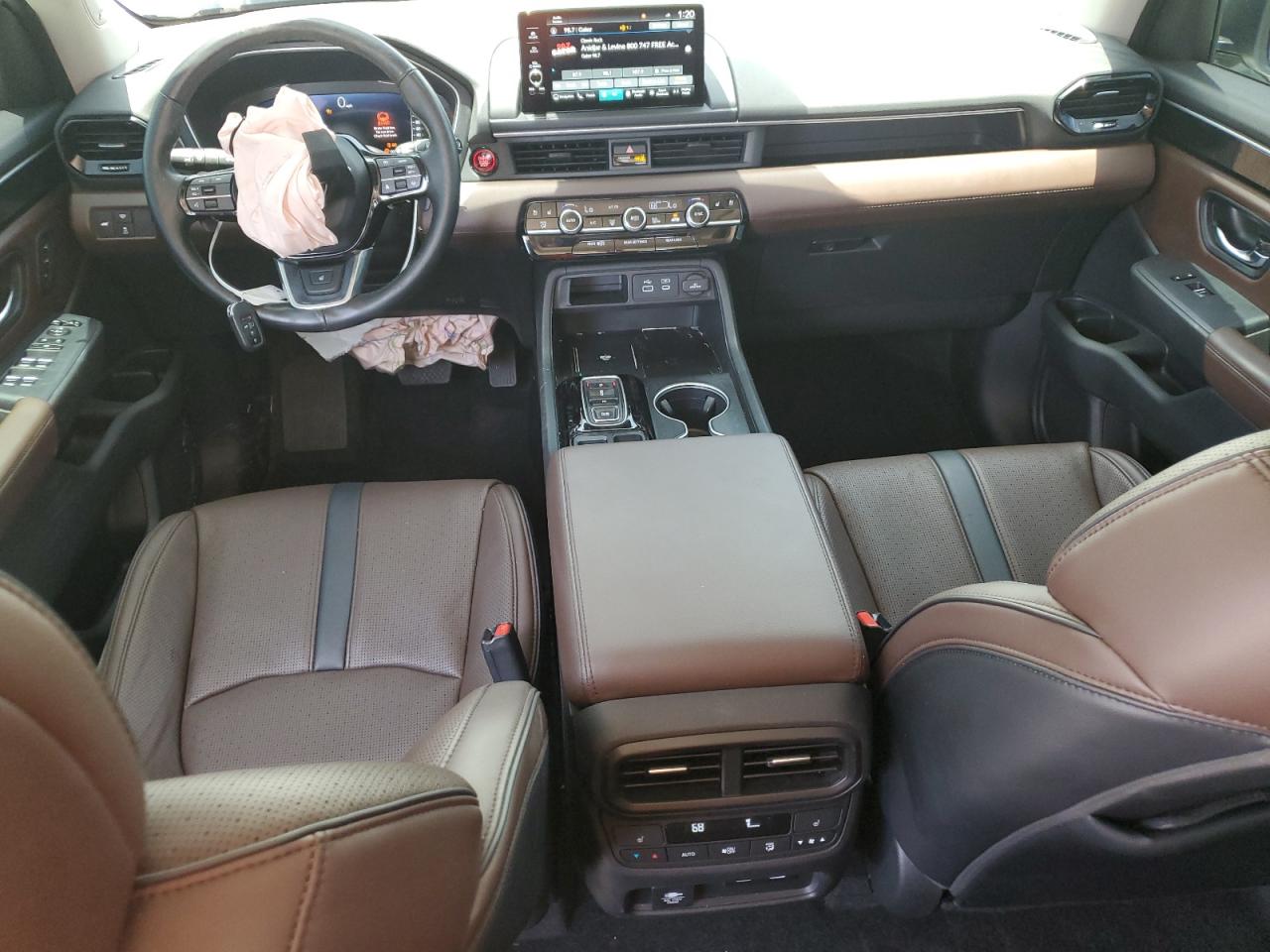 2023 Honda Pilot Elite VIN: 5FNYG1H80PB009677 Lot: 62694475