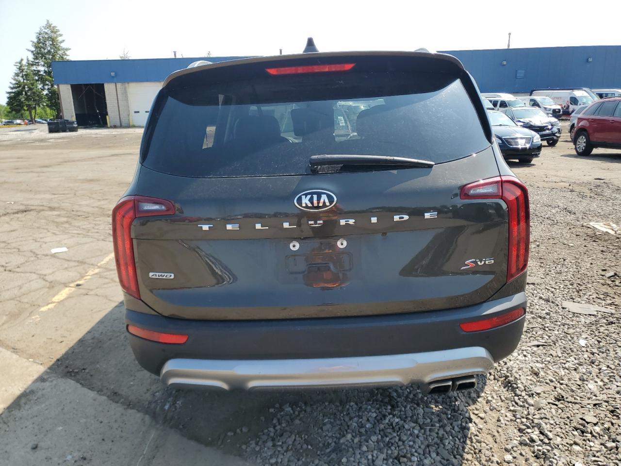 2021 Kia Telluride S VIN: 5XYP6DHC6MG107766 Lot: 59279735