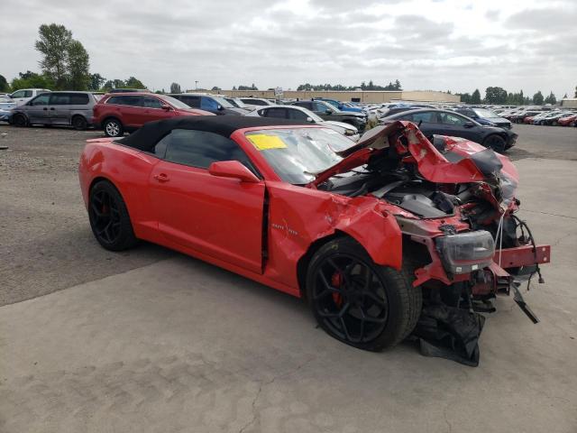  CHEVROLET CAMARO 2015 Red