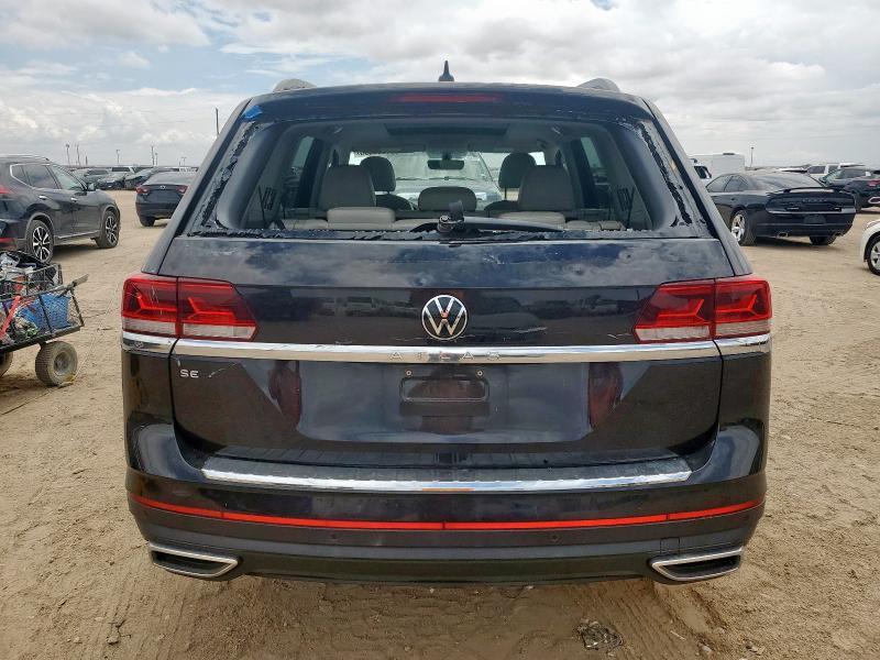  VOLKSWAGEN ATLAS 2022 Черный