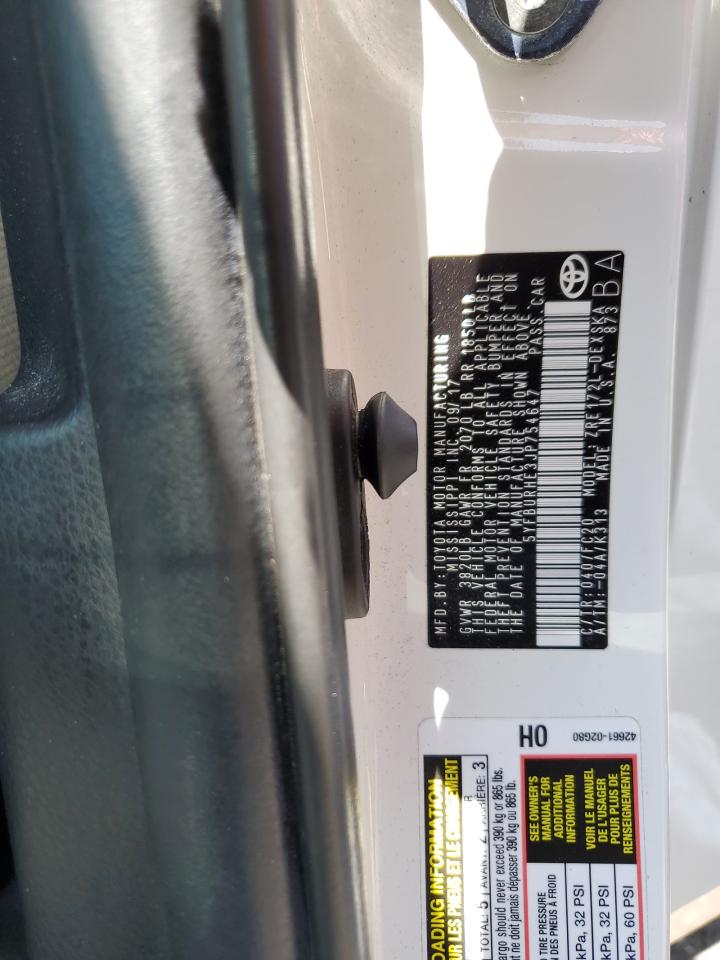 TOYOTA COROLLA 2018 VIN 5YFBURHE3JP754647 фото 12