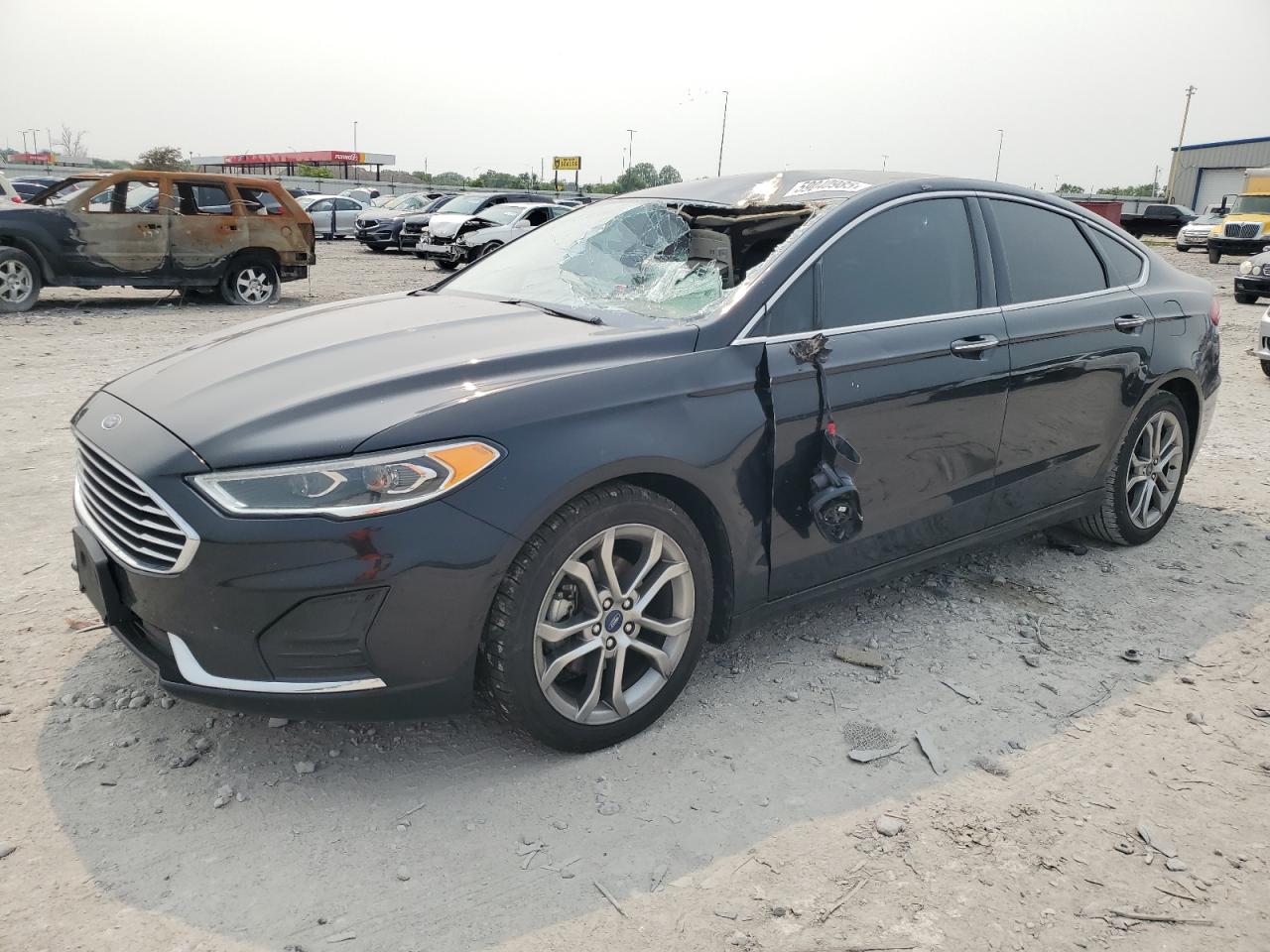 2019 Ford Fusion Sel zu verkaufen in Cahokia Heights, IL - Top/Roof