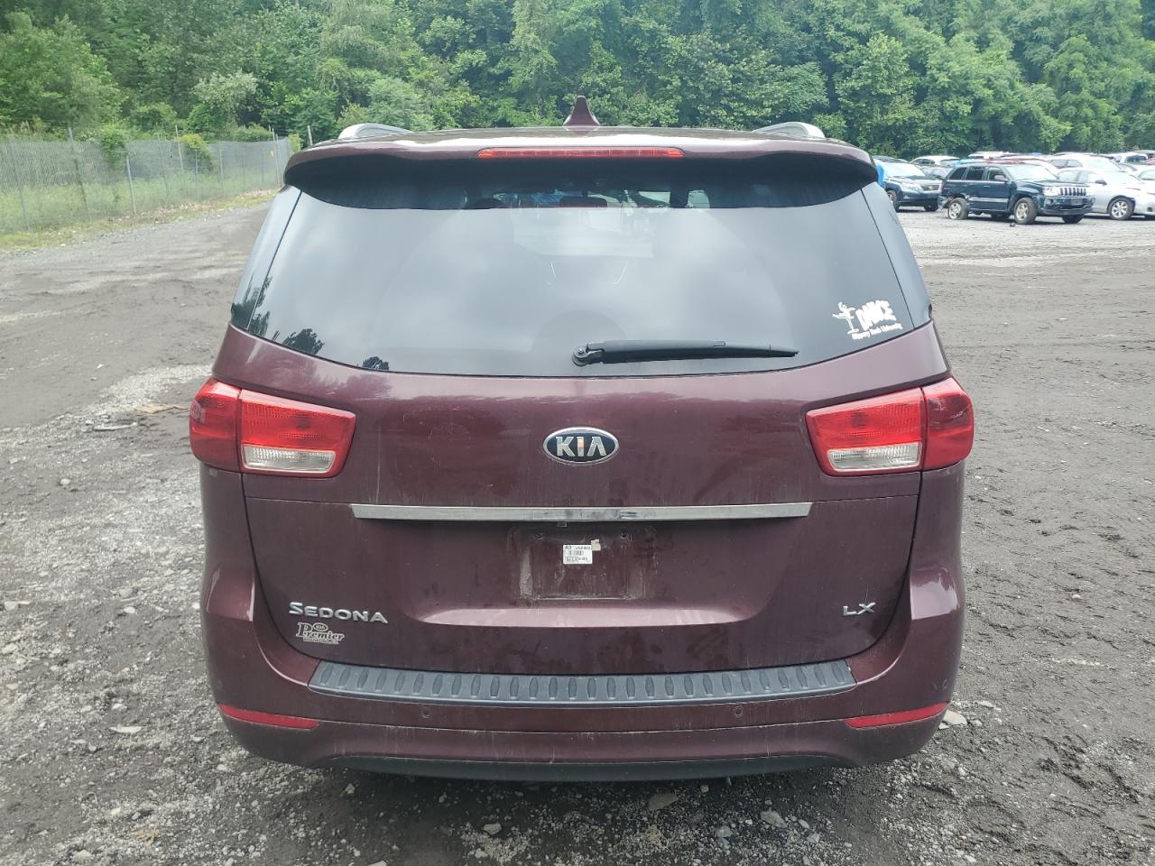2017 Kia Sedona Lx VIN: KNDMB5C14H6269138 Lot: 62706925