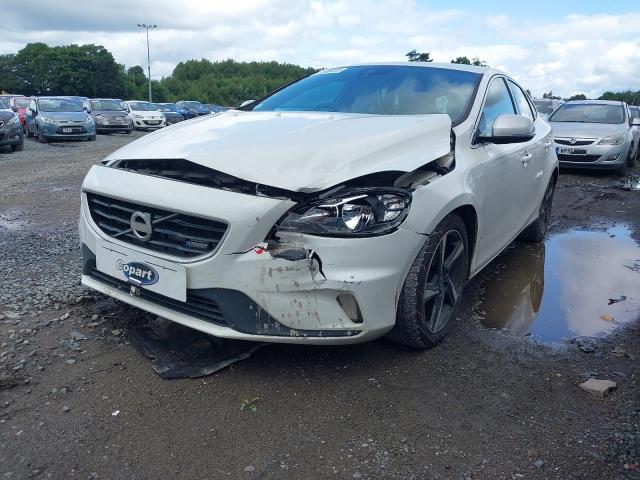 2014 VOLVO V40 R-DESI for sale at Copart WOLVERHAMPTON