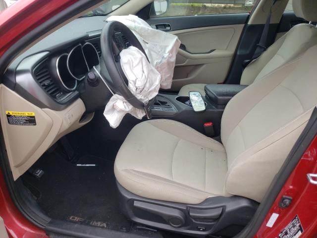  KIA OPTIMA 2014 Red