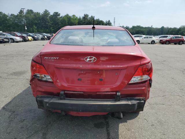 Седани HYUNDAI ACCENT 2012 Червоний