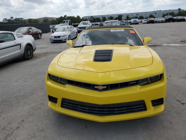 Cabriolets CHEVROLET CAMARO 2015 Yellow
