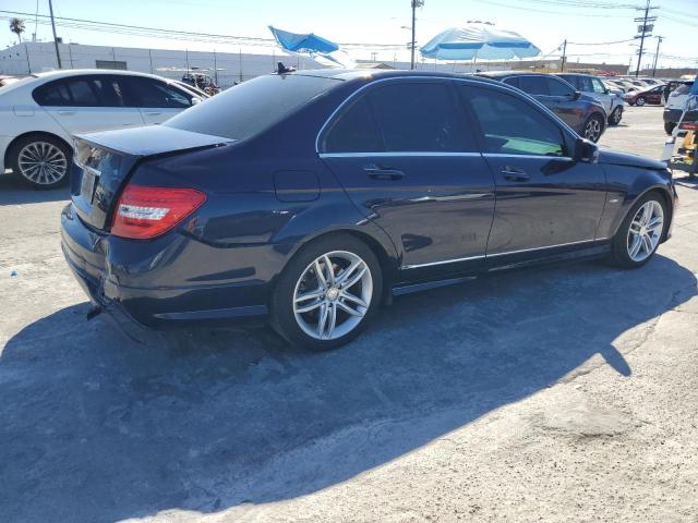  MERCEDES-BENZ C-CLASS 2012 Granatowy