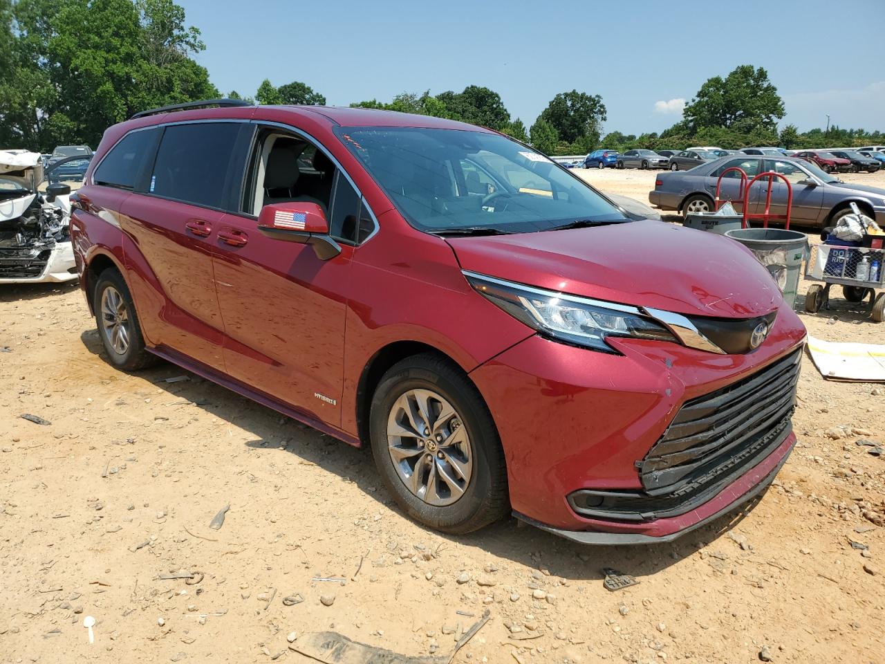 TOYOTA All Models 2021 VIN 5TDKRKECXMS027254 photo 4