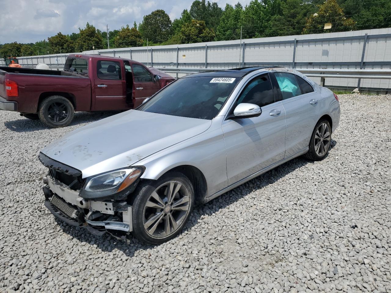 2015 Mercedes-Benz C 300 იყიდება Memphis-ში, TN - Front End