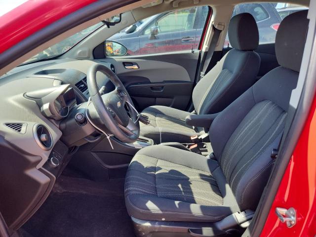 CHEVROLET SONIC 2015 Czerwony