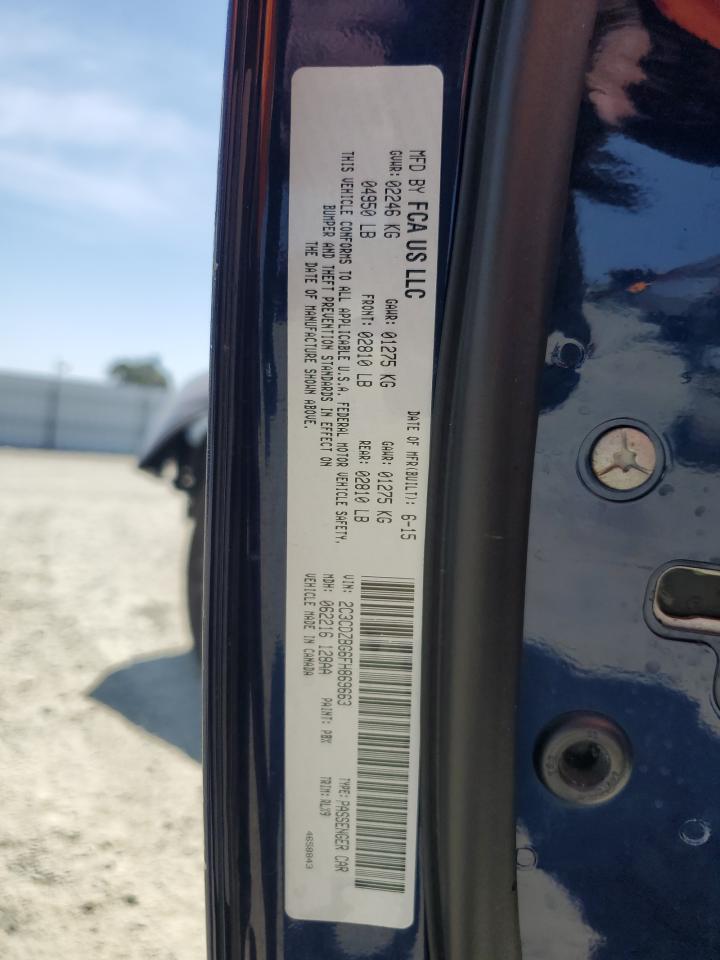 2015 Dodge Challenger Sxt Plus VIN: 2C3CDZBG6FH869663 Lot: 62143575