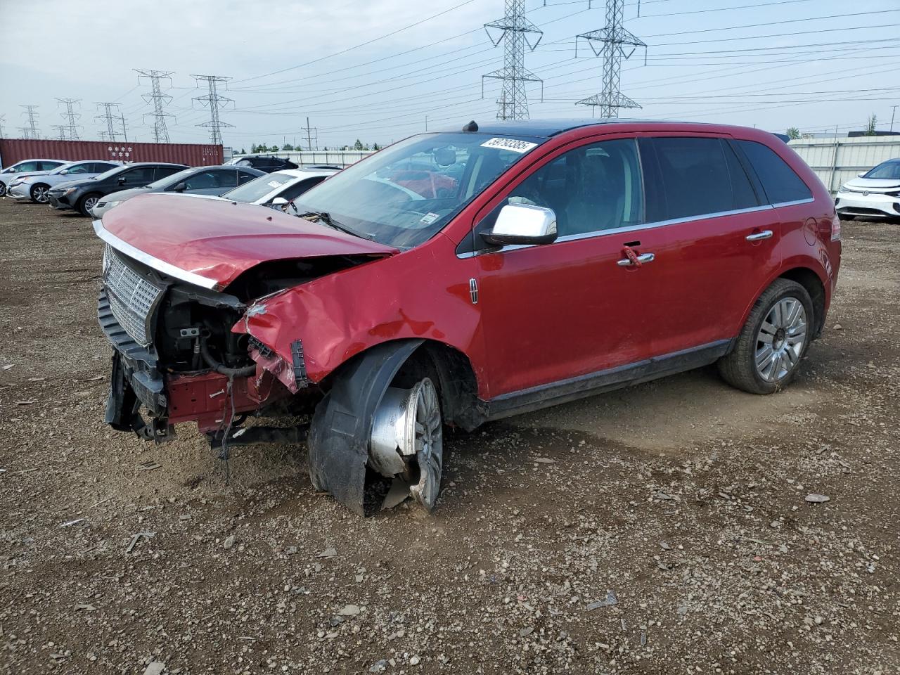 2010 Lincoln Mkx zu verkaufen in Elgin, IL - Front End
