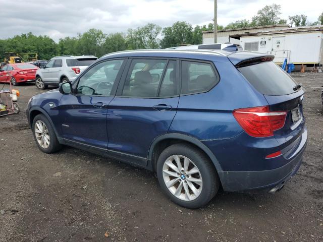 Паркетники BMW X3 2013 Синий