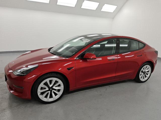 TESLA MODEL 3 2022 Czerwony