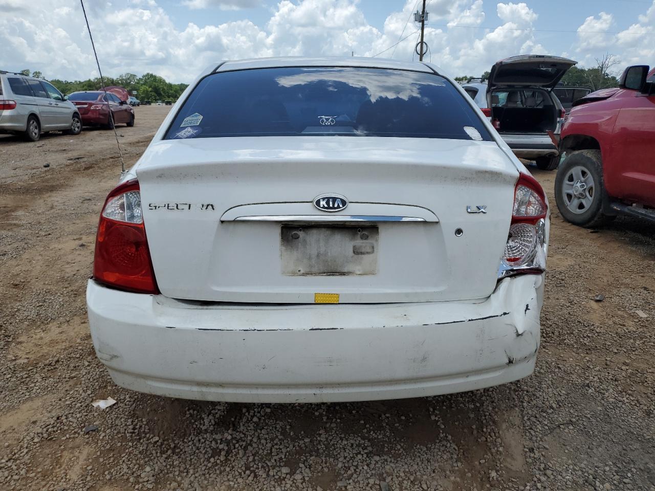 2005 Kia Spectra Lx VIN: KNAFE121X55158019 Lot: 60526485