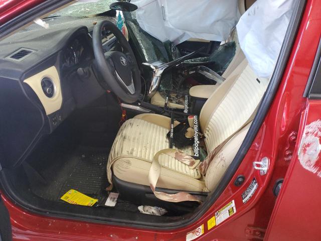 TOYOTA COROLLA 2019 Czerwony