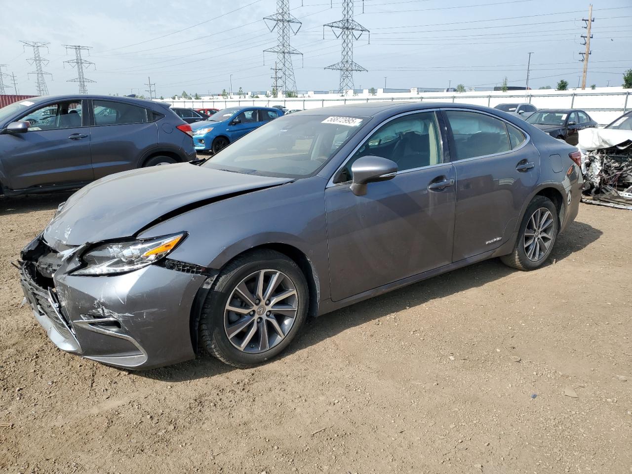 2018 Lexus Es 300H იყიდება Elgin-ში, IL - Front End