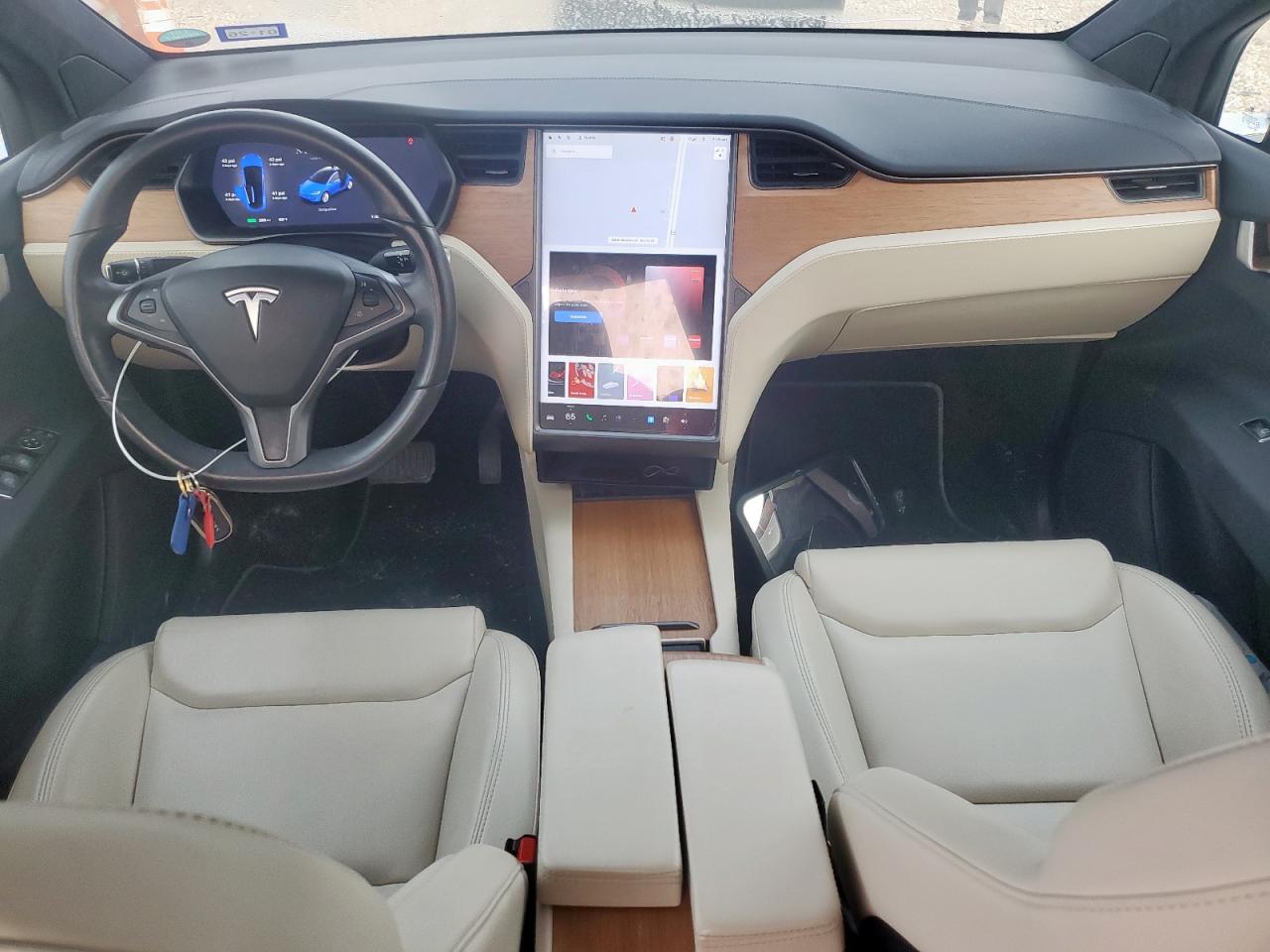 2021 Tesla Model X VIN: 5YJXCAE25MF323635 Lot: 60820145