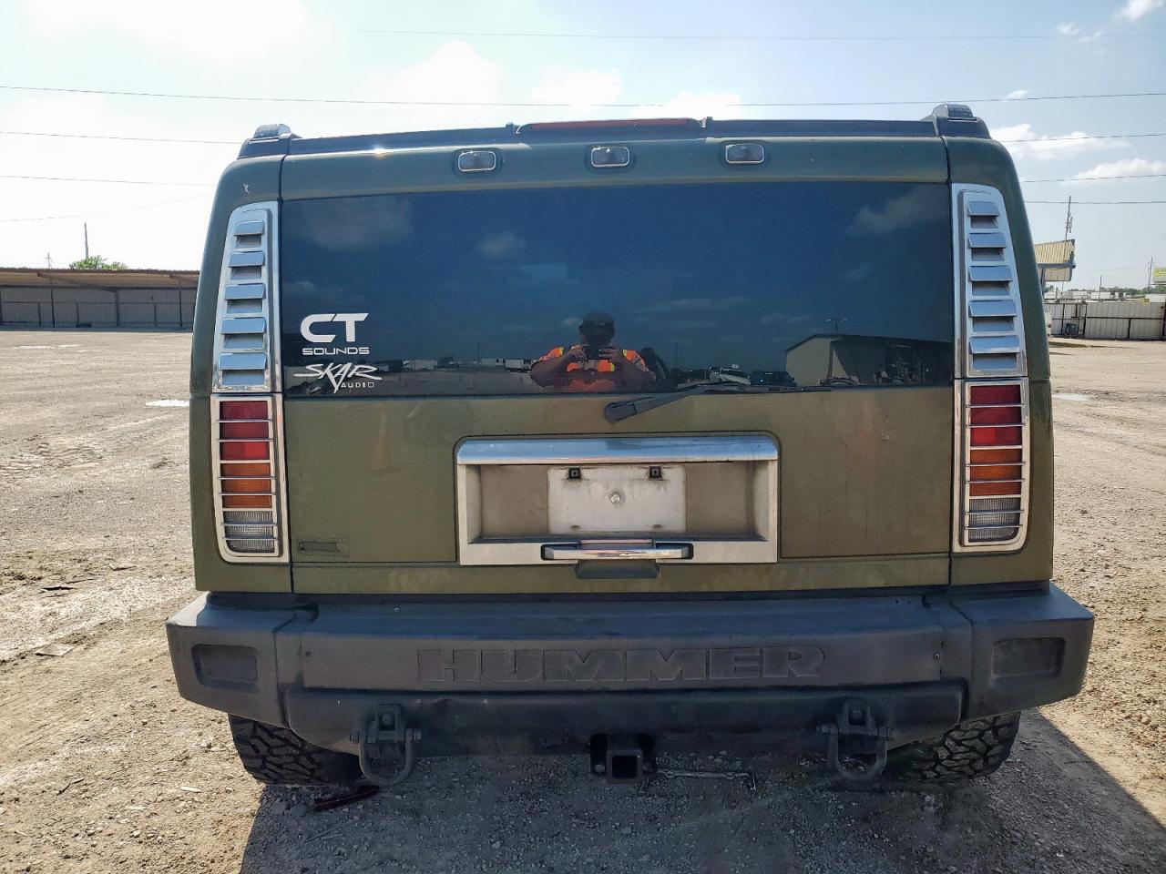 2003 Hummer H2 VIN: 5GRGN23U43H135562 Lot: 59913225