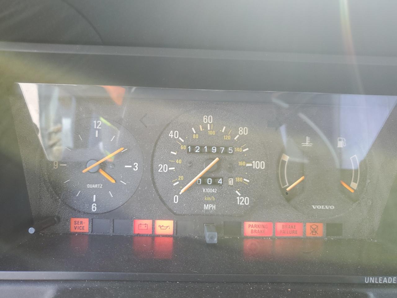 1989 Volvo 244 Dl VIN: YV1AX8845K1376772 Lot: 62405735