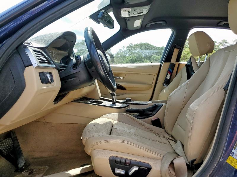  BMW 3 SERIES 2016 Granatowy