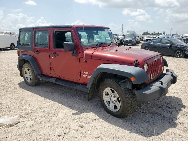Паркетники JEEP WRANGLER 2012 Красный