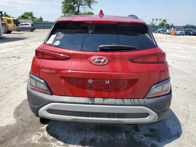  HYUNDAI KONA 2023 Червоний