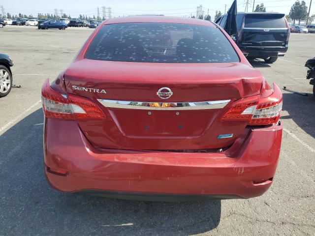 Sedans NISSAN SENTRA 2014 Czerwony