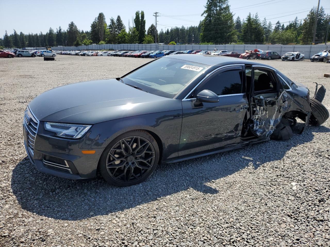 2018 Audi A4 Premium Plus იყიდება Graham-ში, WA - Side
