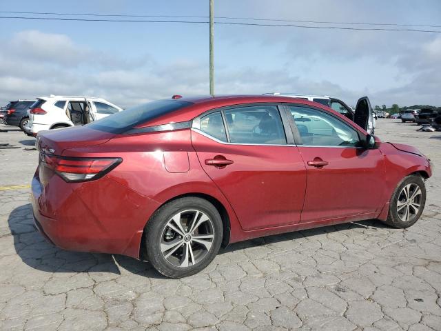 NISSAN SENTRA 2021 Бордовый
