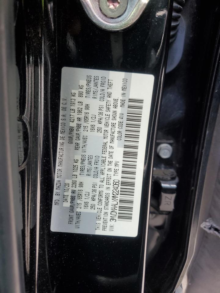 2021 Mazda Cx-30 VIN: 3MVDMAALXMM224060 Lot: 61388695