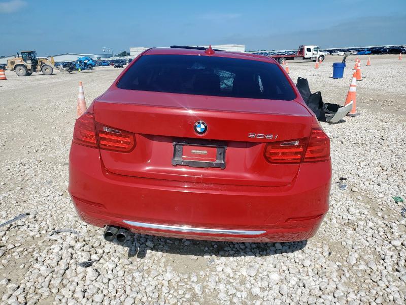  BMW 3 SERIES 2014 Czerwony