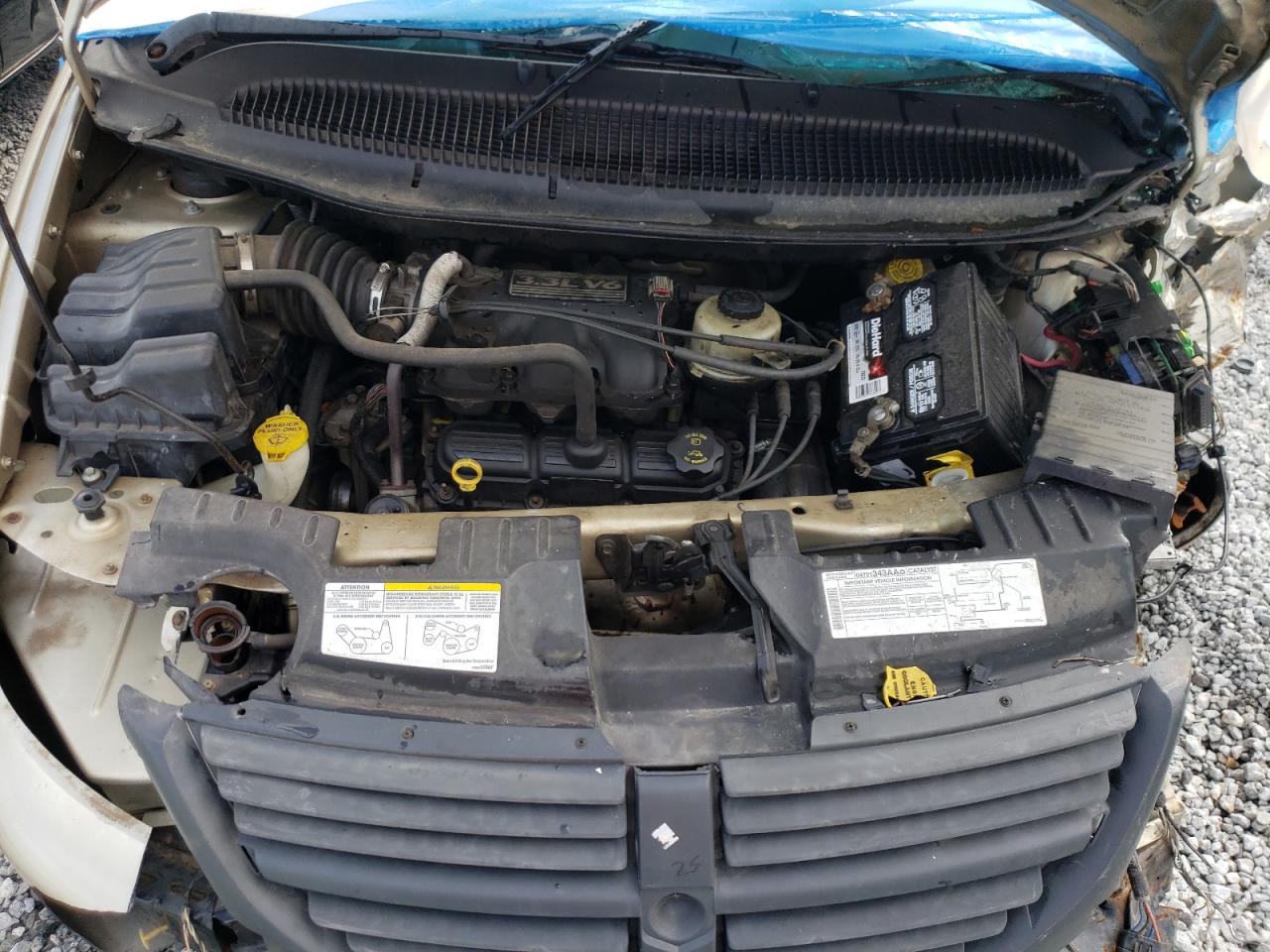 2005 Dodge Caravan Sxt VIN: 1D4GP45R15B359896 Lot: 61037375