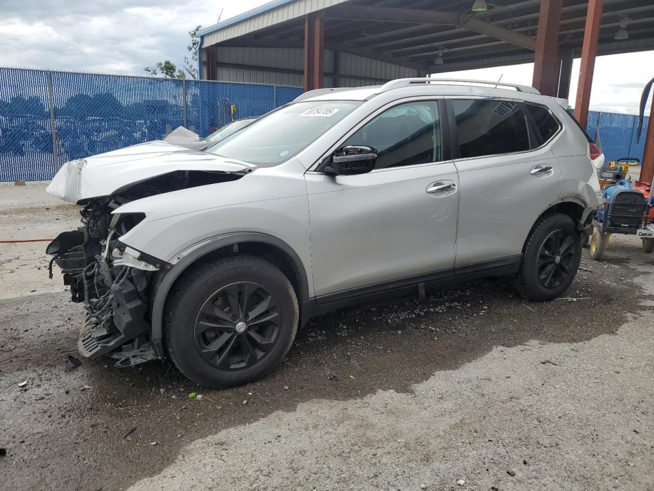 2016 Nissan Rogue S للبيع في Riverview، FL - Rear End