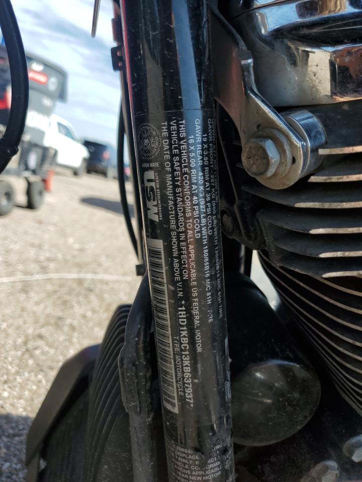 2019 Harley-Davidson Flhx VIN: 1HD1KBC13KB637937 Lot: 61735975