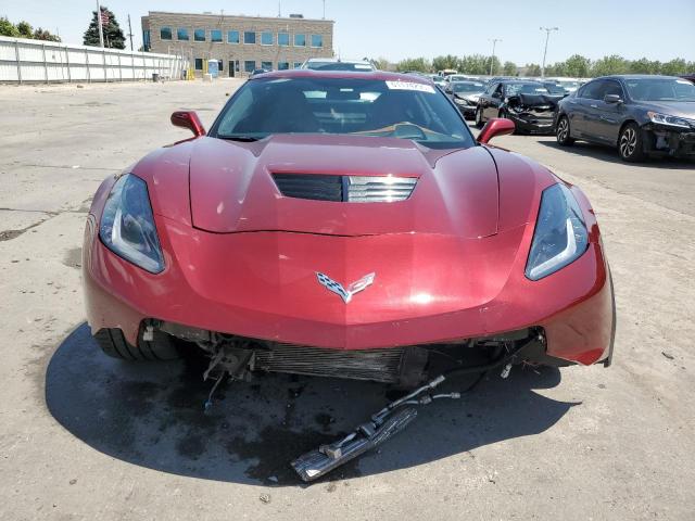  CHEVROLET CORVETTE 2017 Czerwony