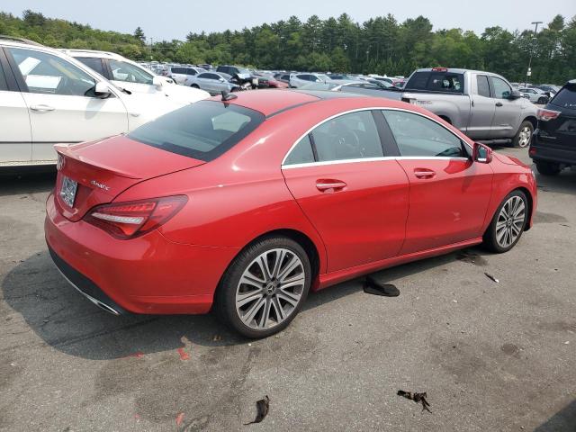  MERCEDES-BENZ CLA-CLASS 2018 Красный