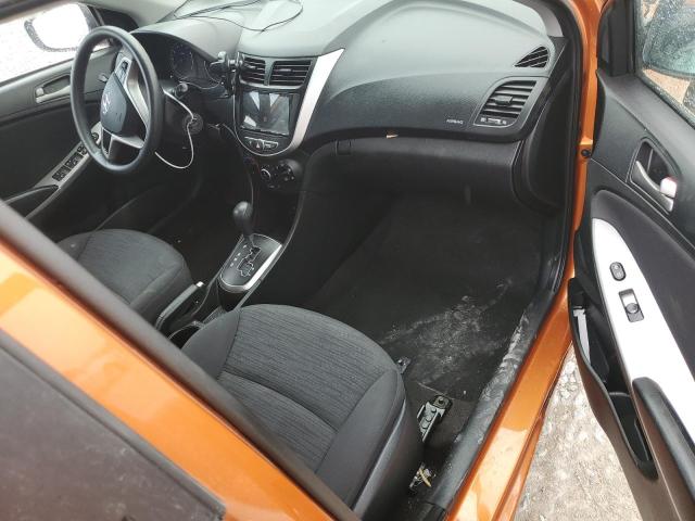  HYUNDAI ACCENT 2017 Pomarańczowy
